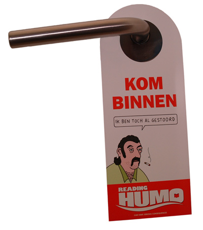 Printing on pvc: door hanger