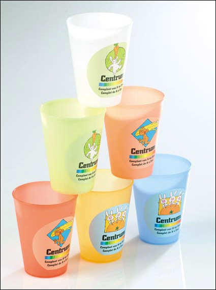 Drink containers with IML label