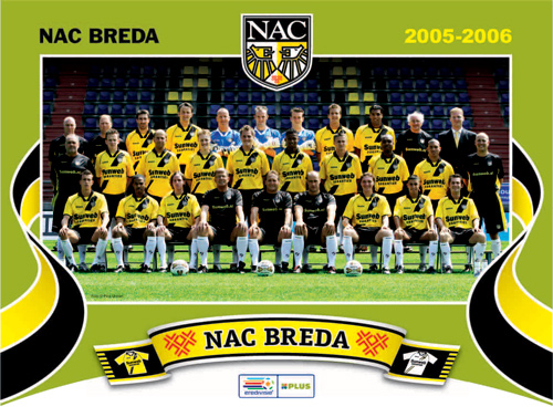 Sets de tables project La Division d'Honneur des Pays-Bas: NAC Breda