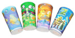 Drink containers with moving 3D images 300 ml